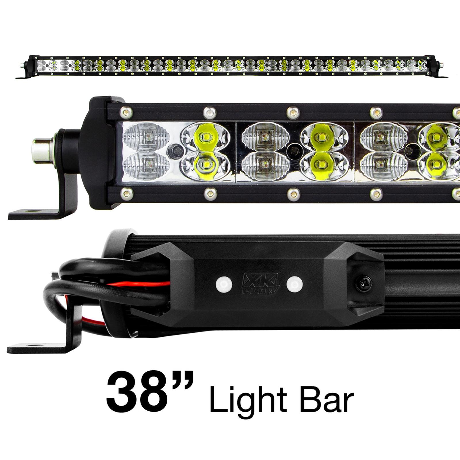 XK Glow XK BAR 38 XK Glow Multi Color RGBW LED Light Bars Summit