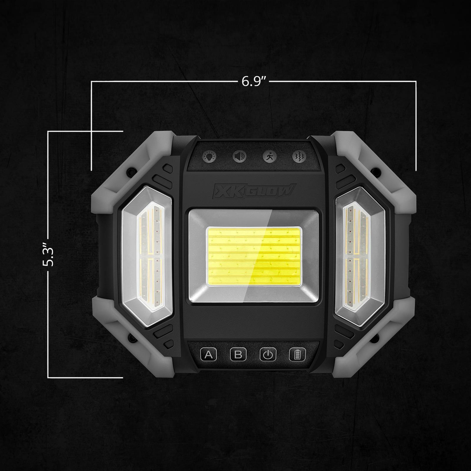 XK Glow Flashlights XK-DEF-KIT XKDEFENDER - 7 MODE LED WORK & SECURITY LIGHT W/ REMOTE thumbnail 2