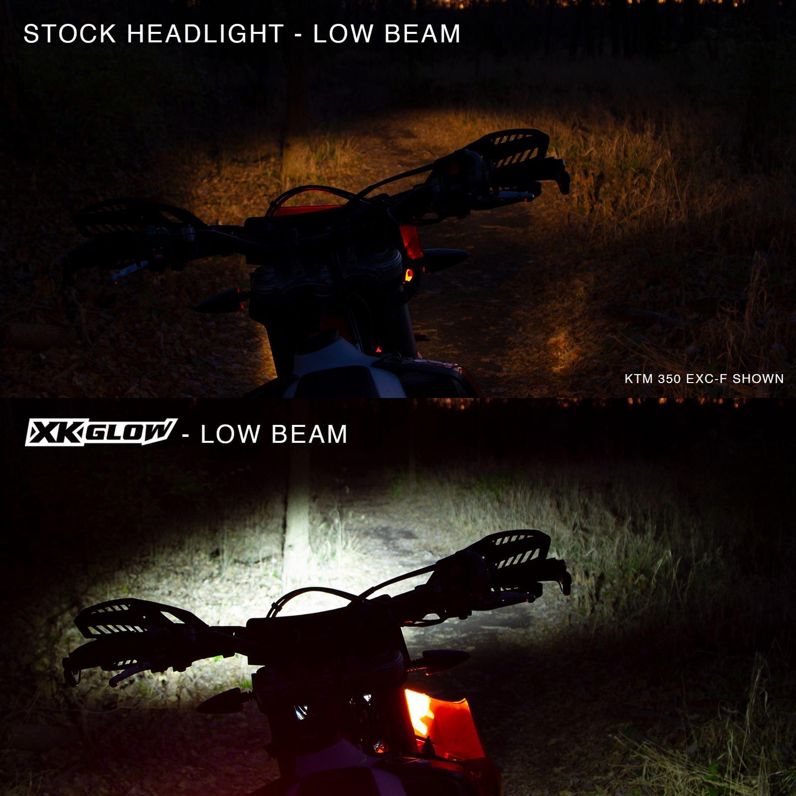 XK Glow Powersports Headlight Assemblies XK-DS-KTM KTM Dual Sport Kit thumbnail 3