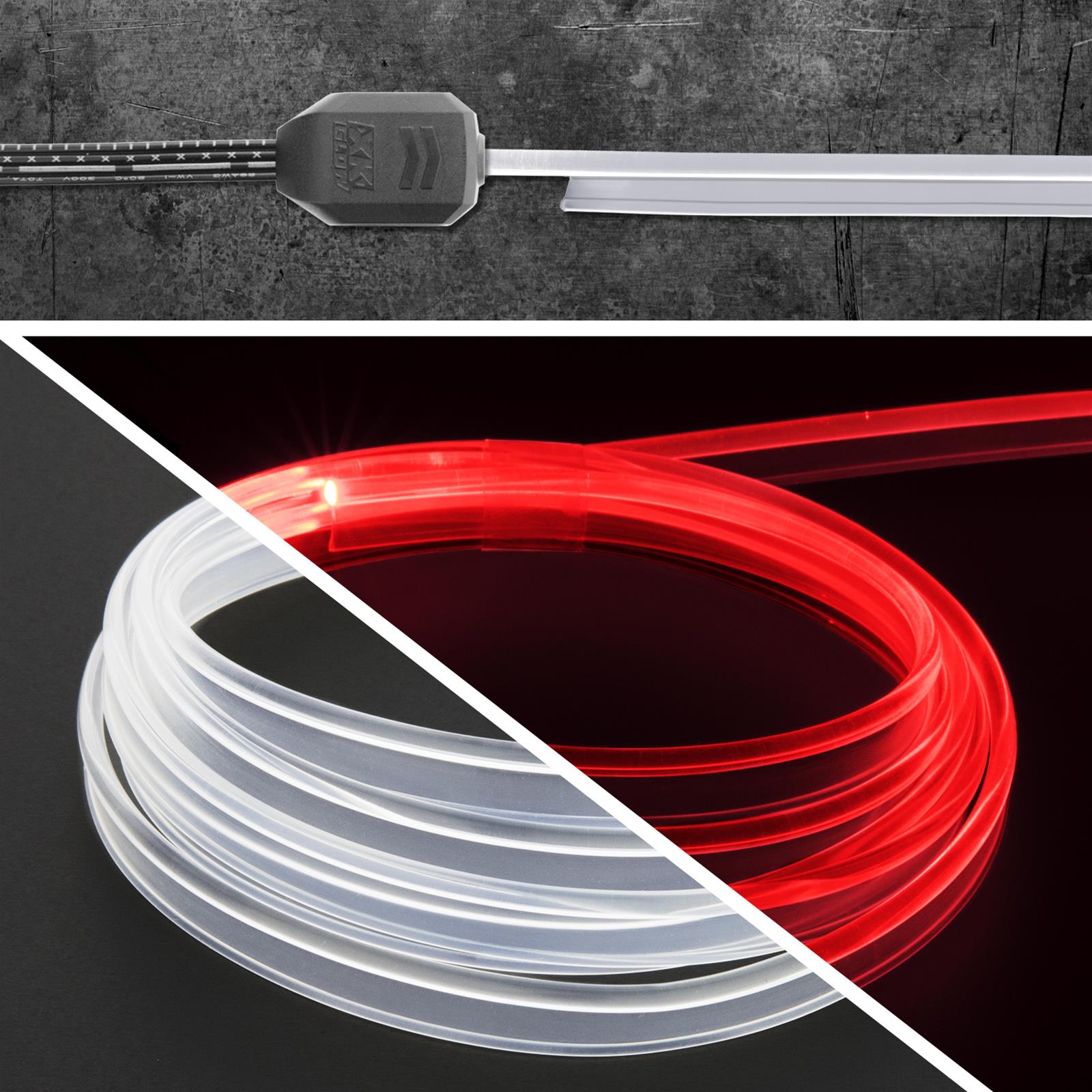 XK Glow XKchrome Fiber-Optic LED Accent Light Kits XK-FO-ADV Lights, Fiber Optic LED, Multicolor, Waterproof, USB Car Plug, Kit thumbnail 2