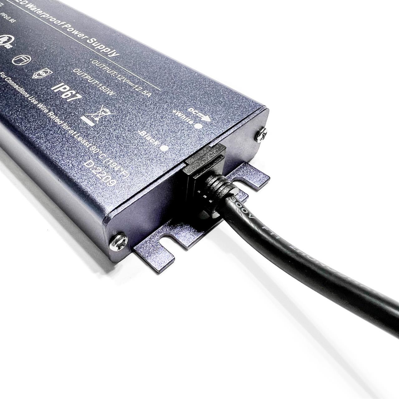 XK Glow Wiring Harnesses XK-POWER-150 AC POWER ADAPTER, WATERPROOF 150W thumbnail 3
