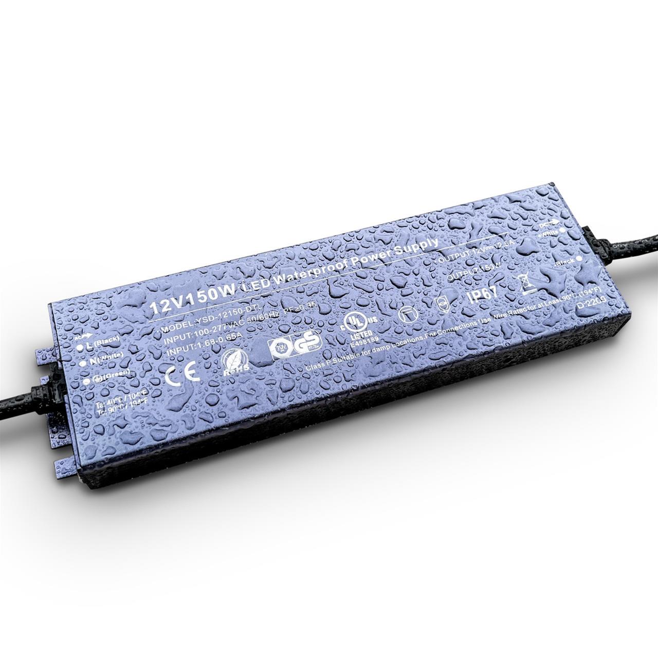 XK Glow Wiring Harnesses XK-POWER-150 AC POWER ADAPTER, WATERPROOF 150W thumbnail 5