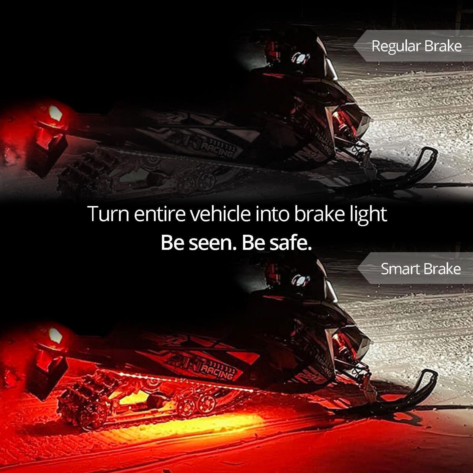 XK Glow Powersports Accent Lights XK-SNOW-STA LED Snowmobile Light Kits XKchrome Smartphone App thumbnail 5