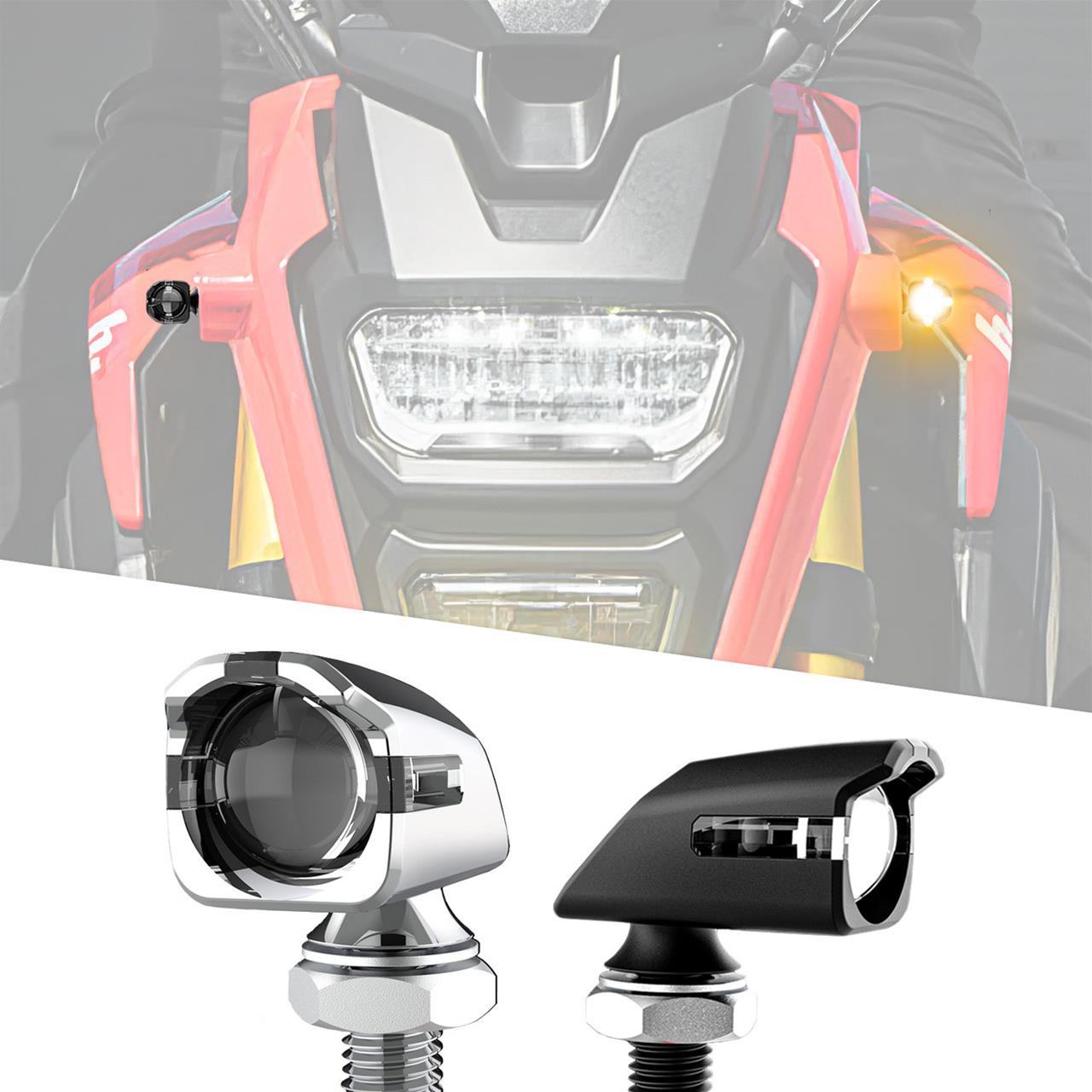 XK Glow LED Accent Lights XK034022-AB Mini Turnz Black Amber