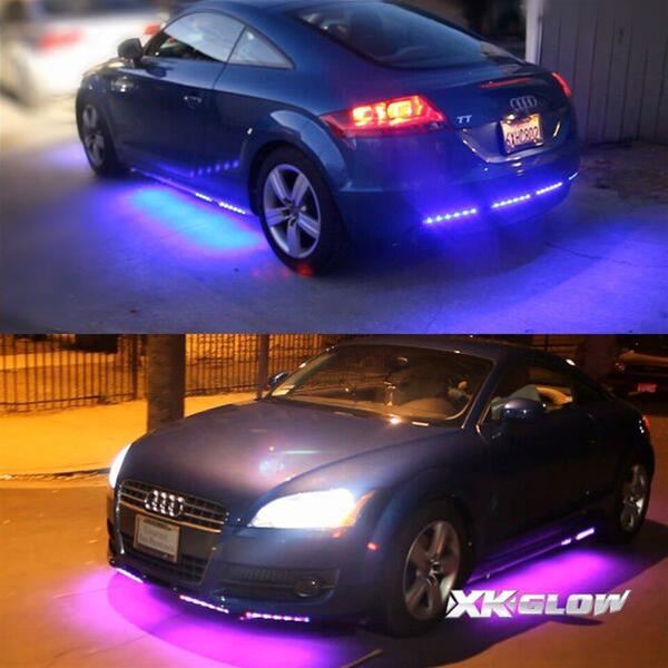 XK Glow Remote Control LED Undercar Light Kits XK041006 Accent Lights, Kit, Multicolor, Waterproof, Wireless Key Fob, Kit thumbnail 8