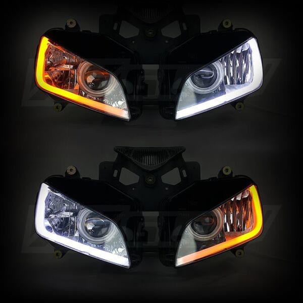 XK Glow Sequential Switchback LED Strips XK043001-36 Halo Strips, Strips, 36 in. Length, Headlight Position, LED, Amber/White, Kit thumbnail 4