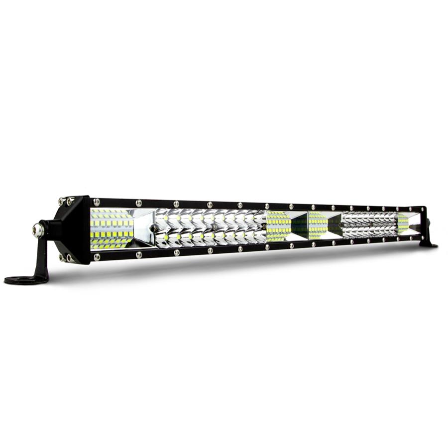 XK Glow Razor 5,400 Lumens 20 Inch LED Light Bar XK063020 Auxiliary Light, 2-in-1 Bar, Spot/Flood Style, LED, White/Green, Rectangular, Clear Lens, 12-24 V, Black Housing, in. Length, Each