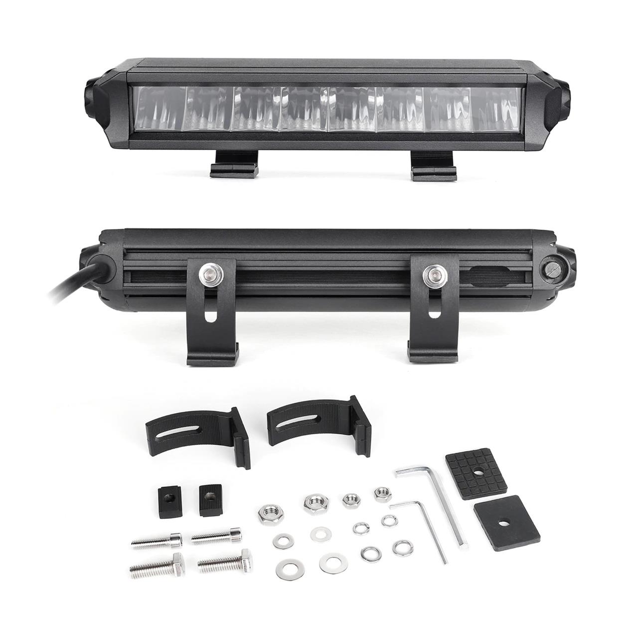 XK Glow Razor 1,400 Lumens 6 Inch LED Light Bar XK064006-FS 6" Fog+Strobe No Wire & Switch thumbnail 3