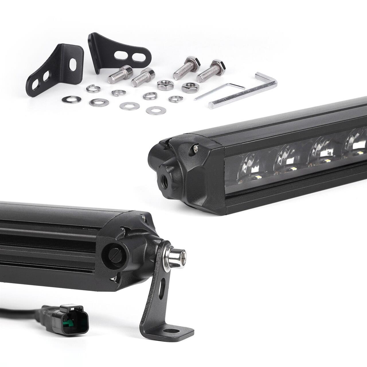 XK Glow Razor 10,000 Lumens 10 Inch LED Light Bar XK064020-D 20in Auxiliary High Beam Driving No Wire & Switch thumbnail 2