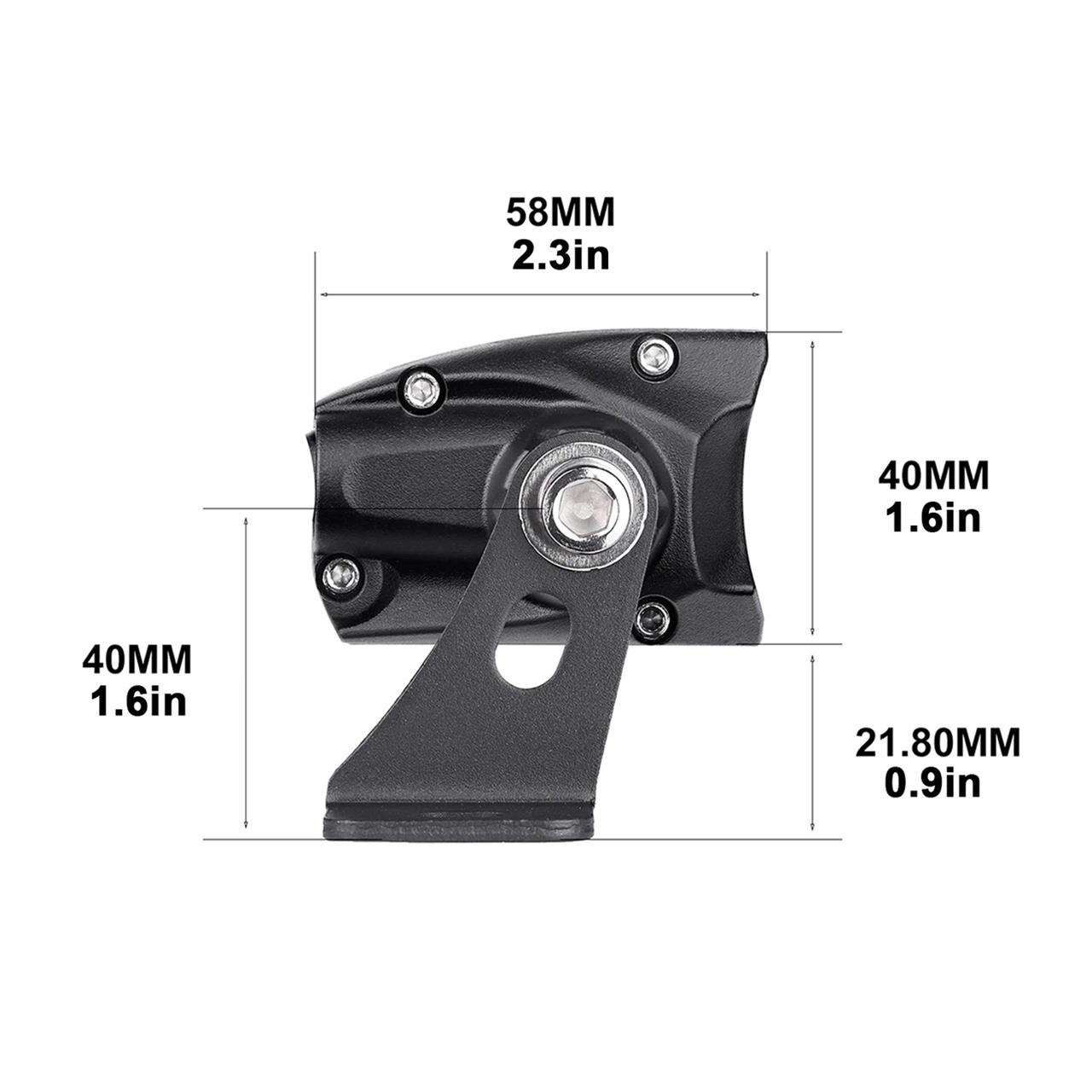 XK Glow Razor 10,000 Lumens 10 Inch LED Light Bar XK064020-D 20in Auxiliary High Beam Driving No Wire & Switch thumbnail 3