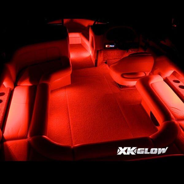 XK Glow Boat LED Accent Kits XK074011 4x 36-in. Strips + 4x10-in. Flex Strips2 Million Color XKGLOW Light Marine/Boat Kit thumbnail 4