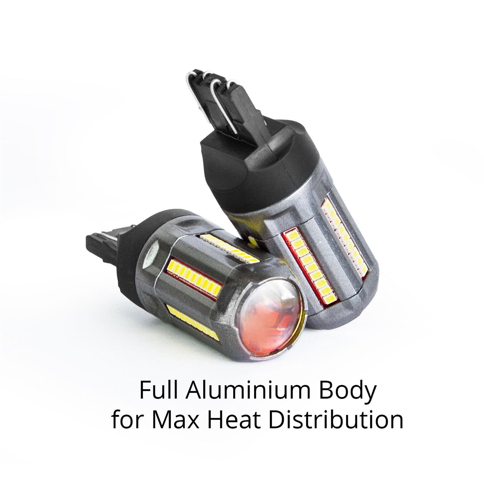 XK Glow Light Bulbs XK7443-W 2pc White 7443 Auto Bulb thumbnail 2