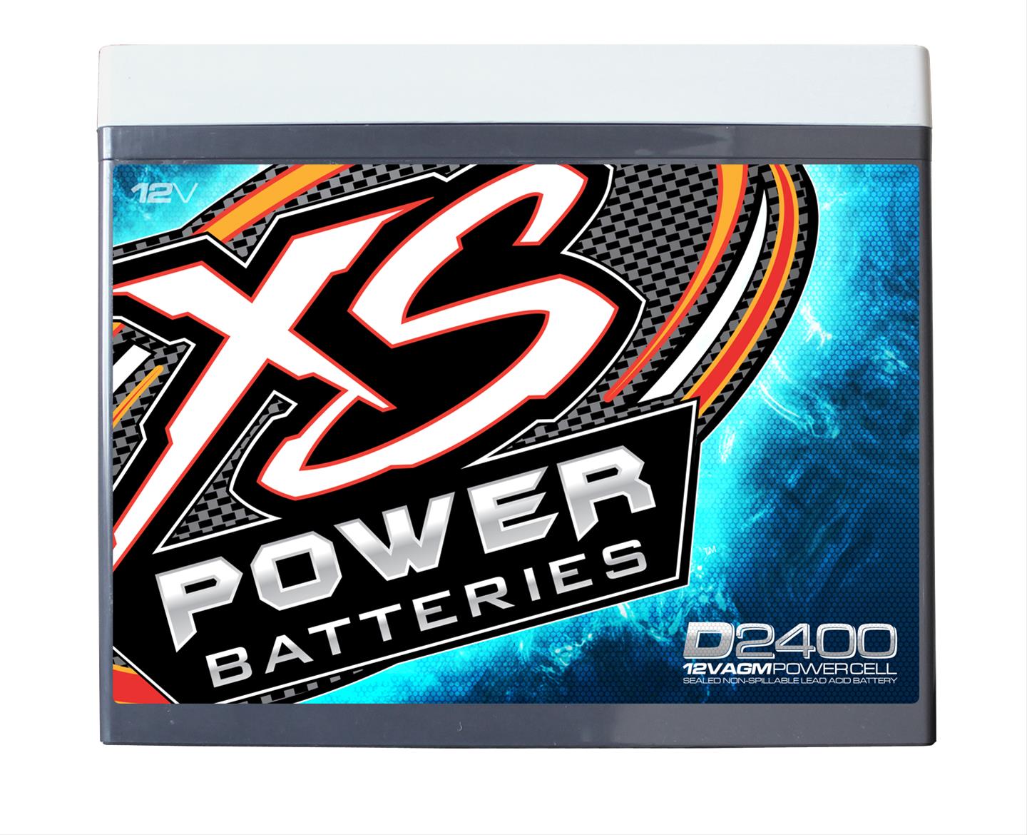 XS Power Batteries D2400 XS Power AGM Batteries | Summit Racing