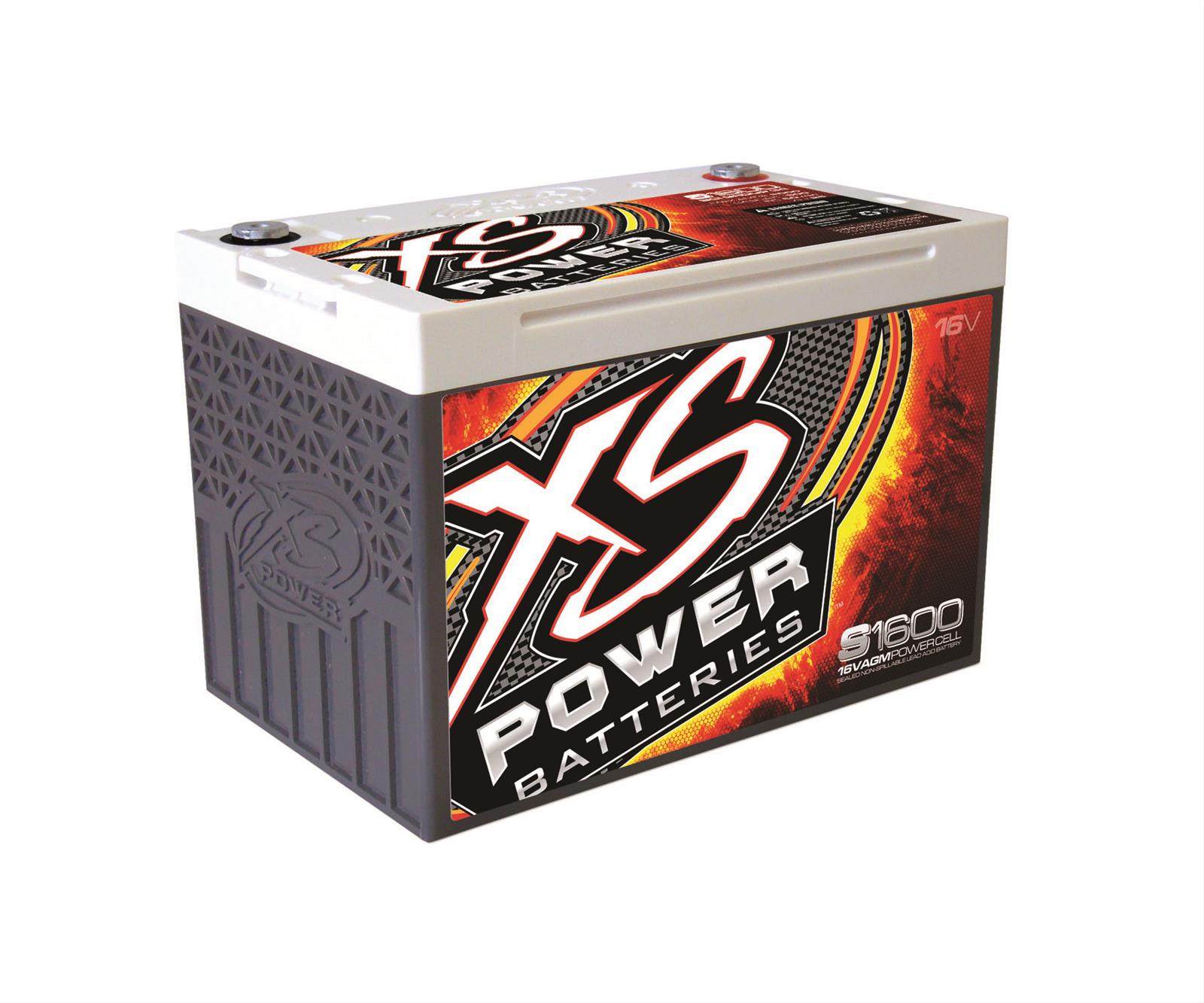 XS Power Batteries S1600 XS Power AGM Batteries Summit Racing