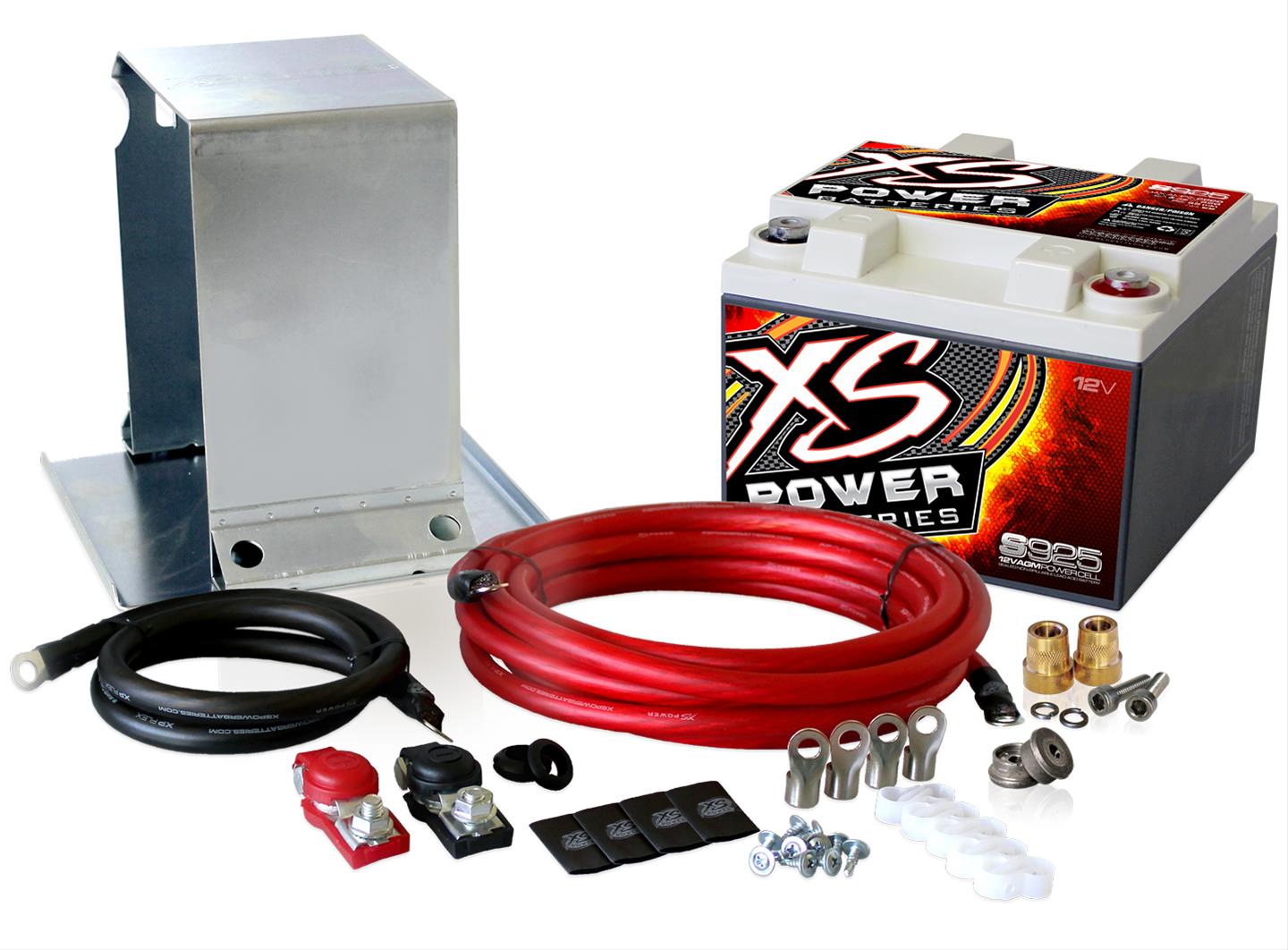 XS Power Batteries S925527CK XS Power Battery and Installation Combo