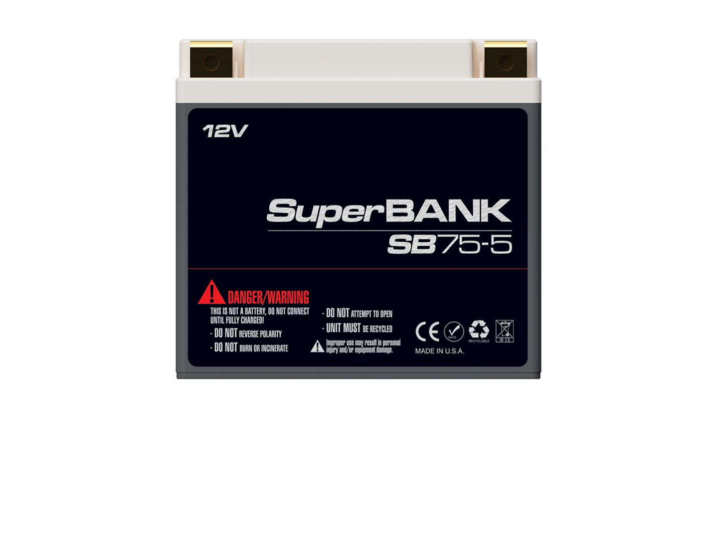 XS Power Batteries SB75-5 XS Power Powersports SuperBank