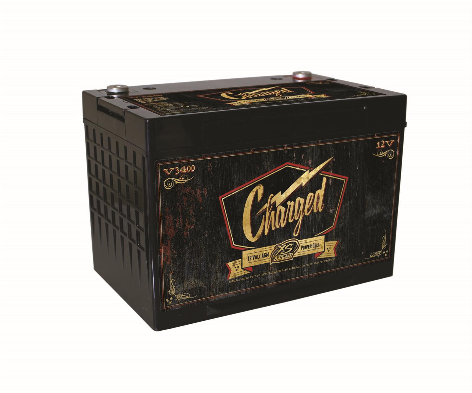 XS Power Retro Style AGM Battery 34 Group 12V XS Power Retro Style AGM Battery 34 Group 12V