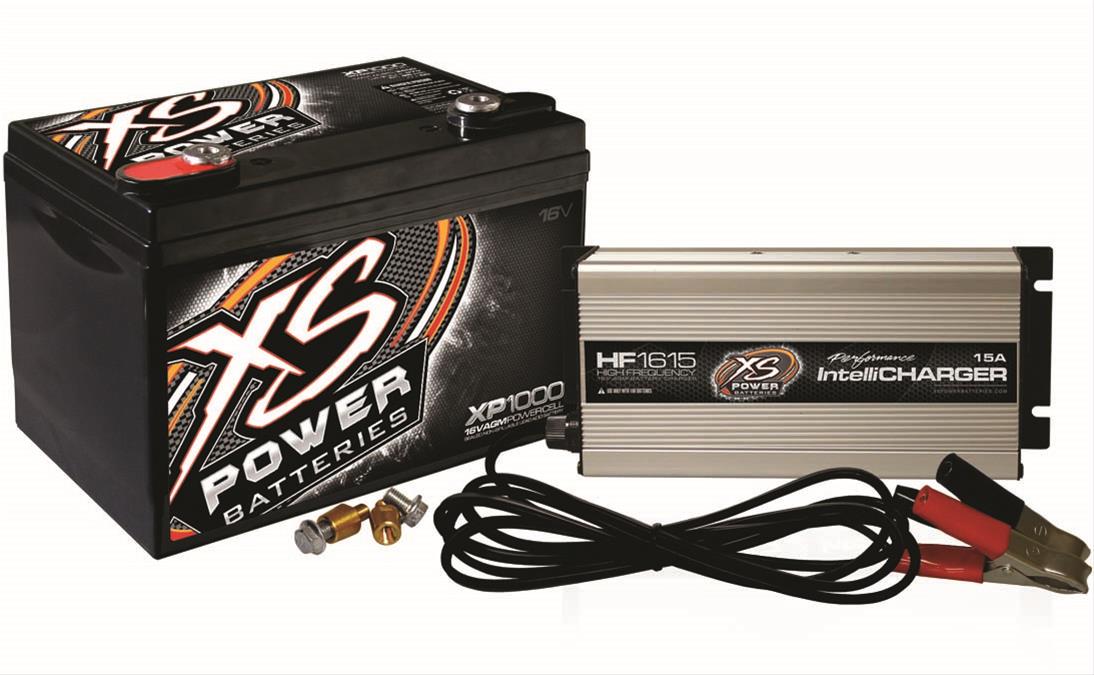 XS Power Batteries XP1000CK1 XS Power XP1000 16 V Battery and Charger  Combos | Summit Racing
