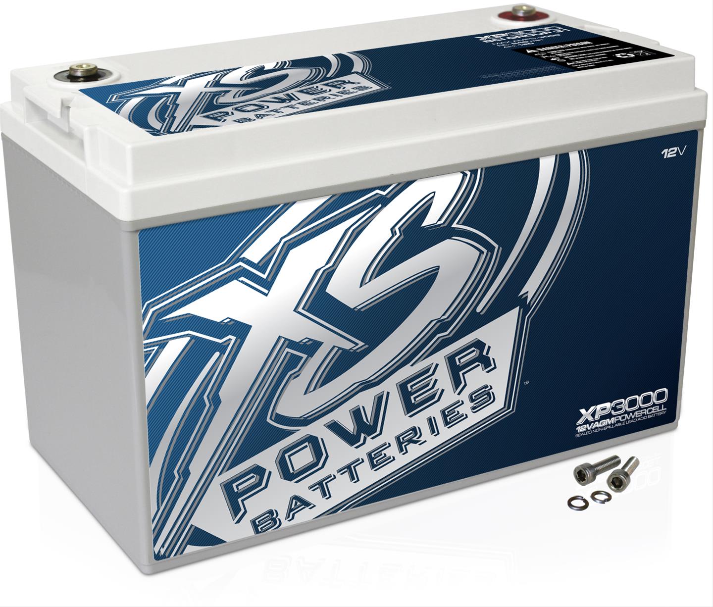 XS Power Batteries XP3000 XS Power AGM Batteries Summit Racing