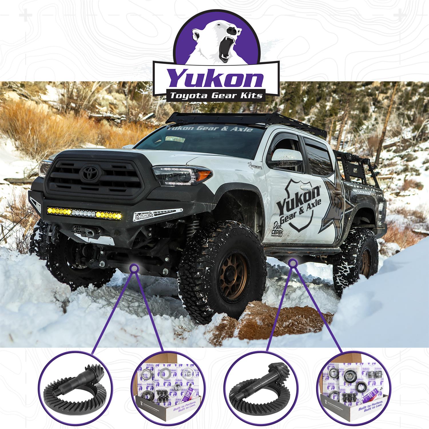 Yukon Gear & Axle YGKT004-529 Yukon Gear & Axle Ring and Pinion Gear