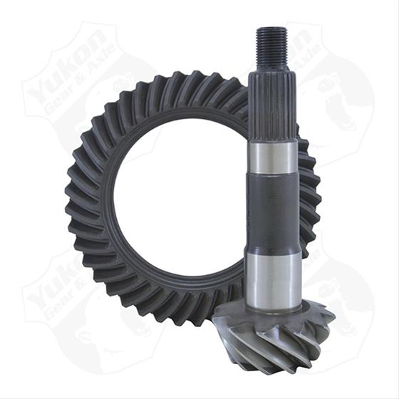 Yukon Gear & Axle Ring and Pinion Sets YG D30CS-355CS Dana 30 3.55 Gears Gears, 3.55:1 Ratio, 26-spline, for Standard Rotation Spicer with Crush Sleeve, Set