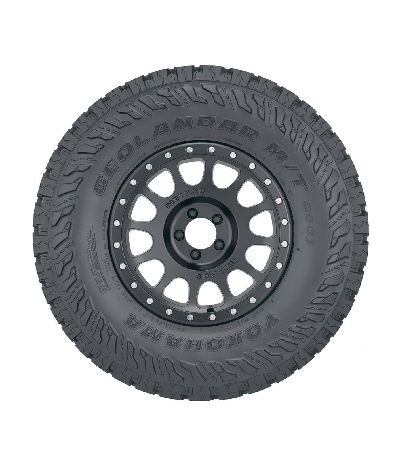 Yokohama Geolandar M/T G003 Tire - LT255/80R17 121/118Q