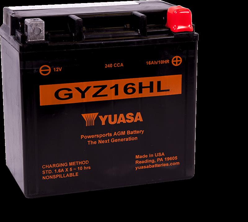 Yuasa Batteries YUAM716GHL Yuasa GYZ Maintenance-Free Batteries | Summit  Racing