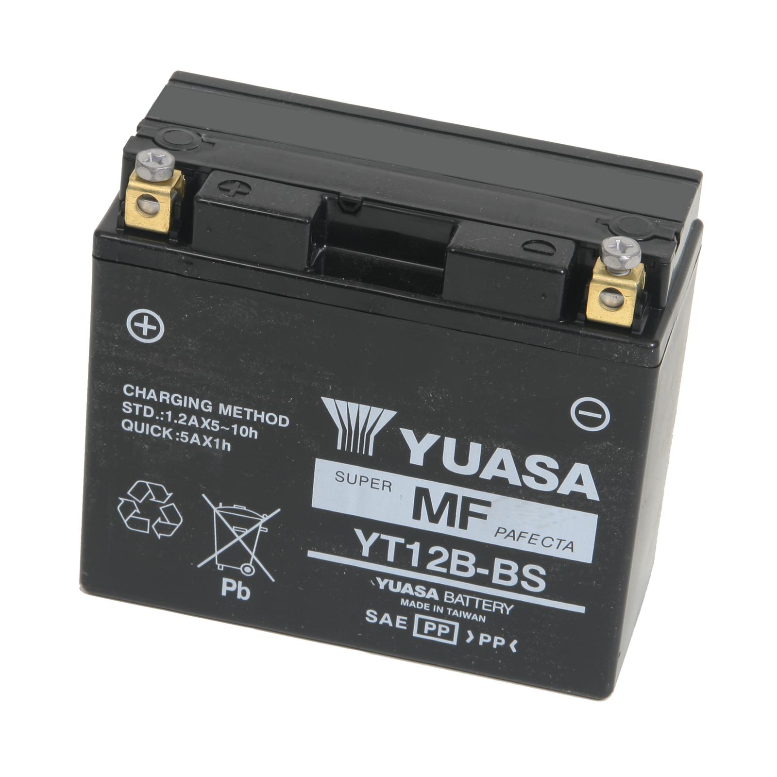 Yuasa YUAM6212B YT12B-BS Battery 