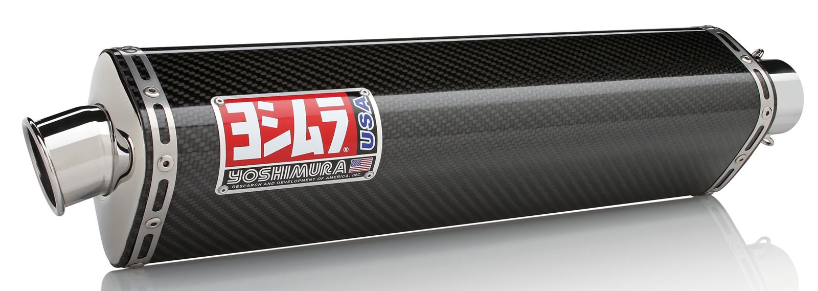 【IUGAMAKARAS】Striped Hairy Bold Muffler / 追跡付 Yoshimura GSX-R1000 2005+ / ZX-10R 2007+ Oval Track
