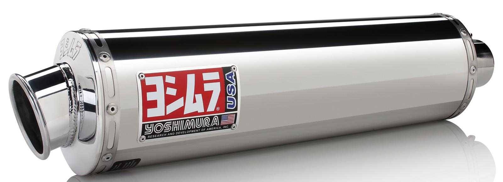 Yoshimura Exhaust 1115455 Yoshimura Street Series RS-3 Mufflers | Summit  Racing