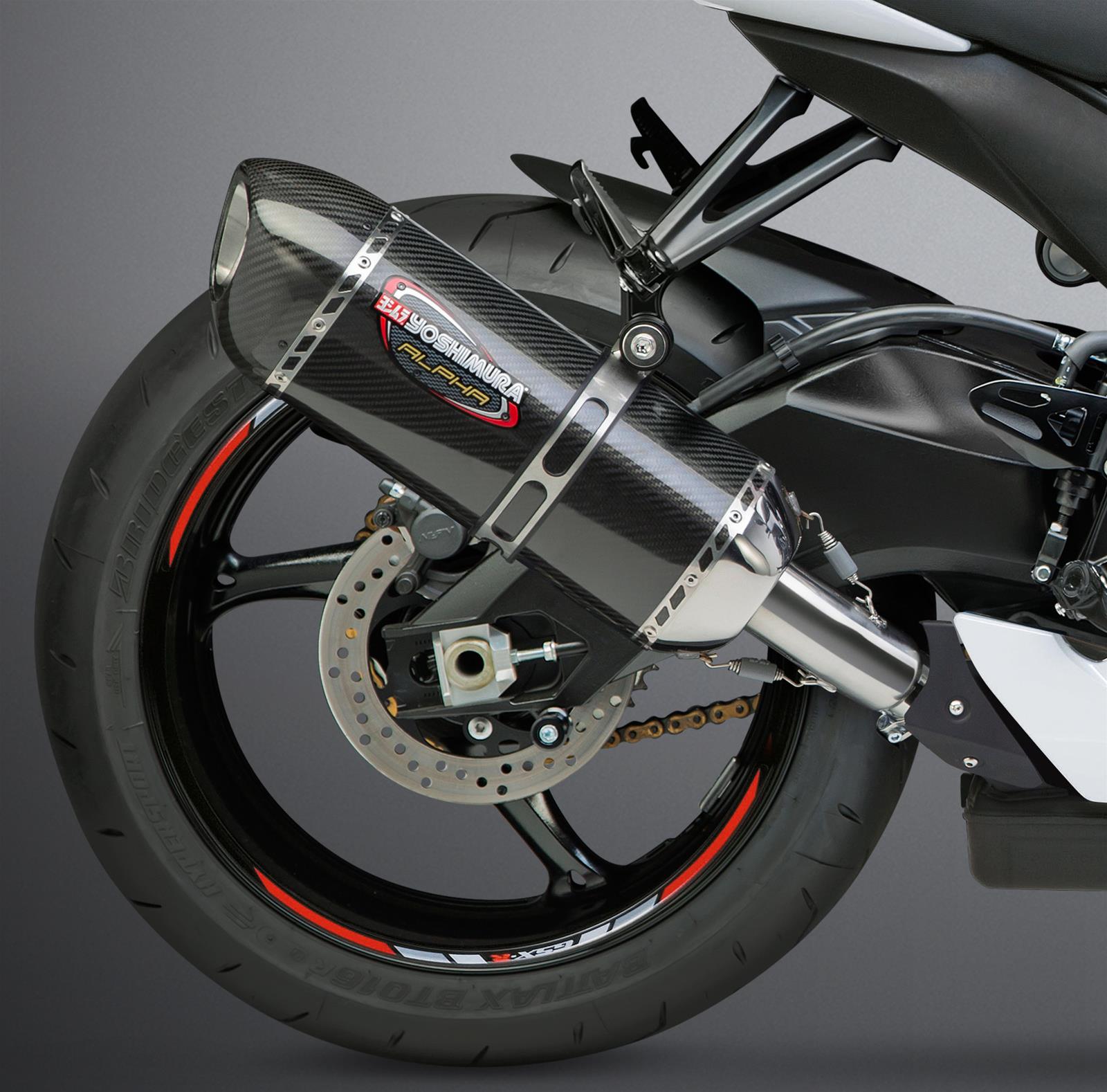 YOSHIMURA ENDH35-42-BK ステム ブラック Yoshimura Exhaust 11600EM220 Yoshimura Signature Series Alpha