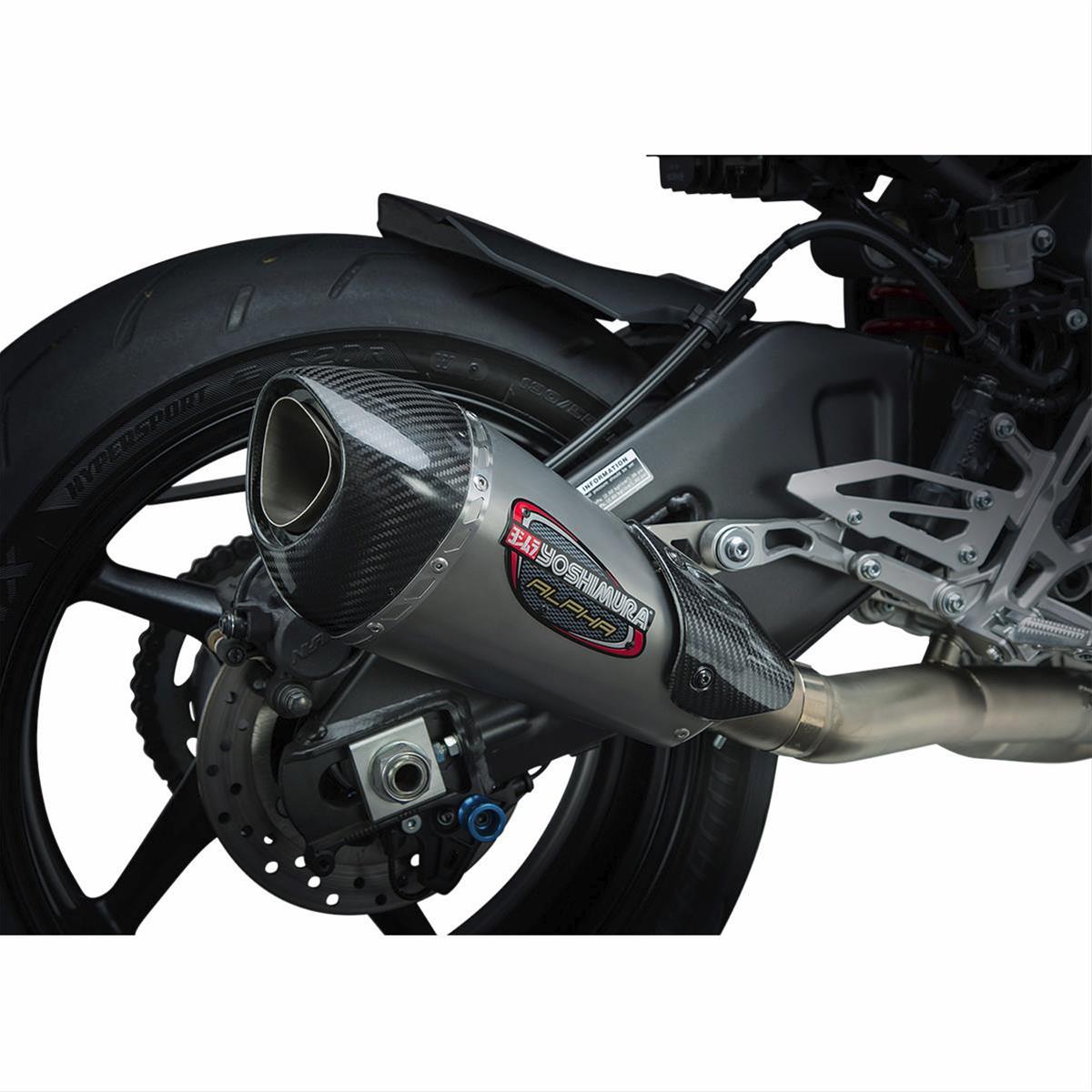Yoshimura Exhaust 13100CP520 Yoshimura Race Series Alpha-T Exhaust
