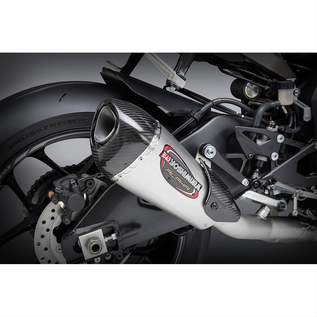 Yoshimura Exhaust 13141CP520 Yoshimura Race Series Alpha-T Exhaust