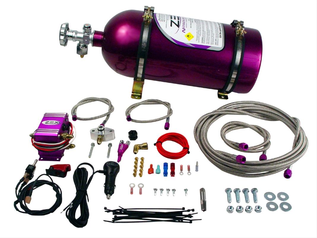 Zex Nitrous Oxide Systems 82034 ZEX Wet Nitrous Systems Summit Racing