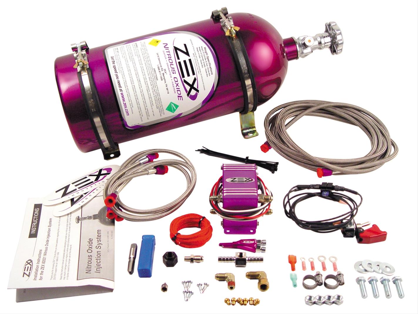 Zex Nitrous Oxide Systems 82047 ZEX Wet Nitrous Systems