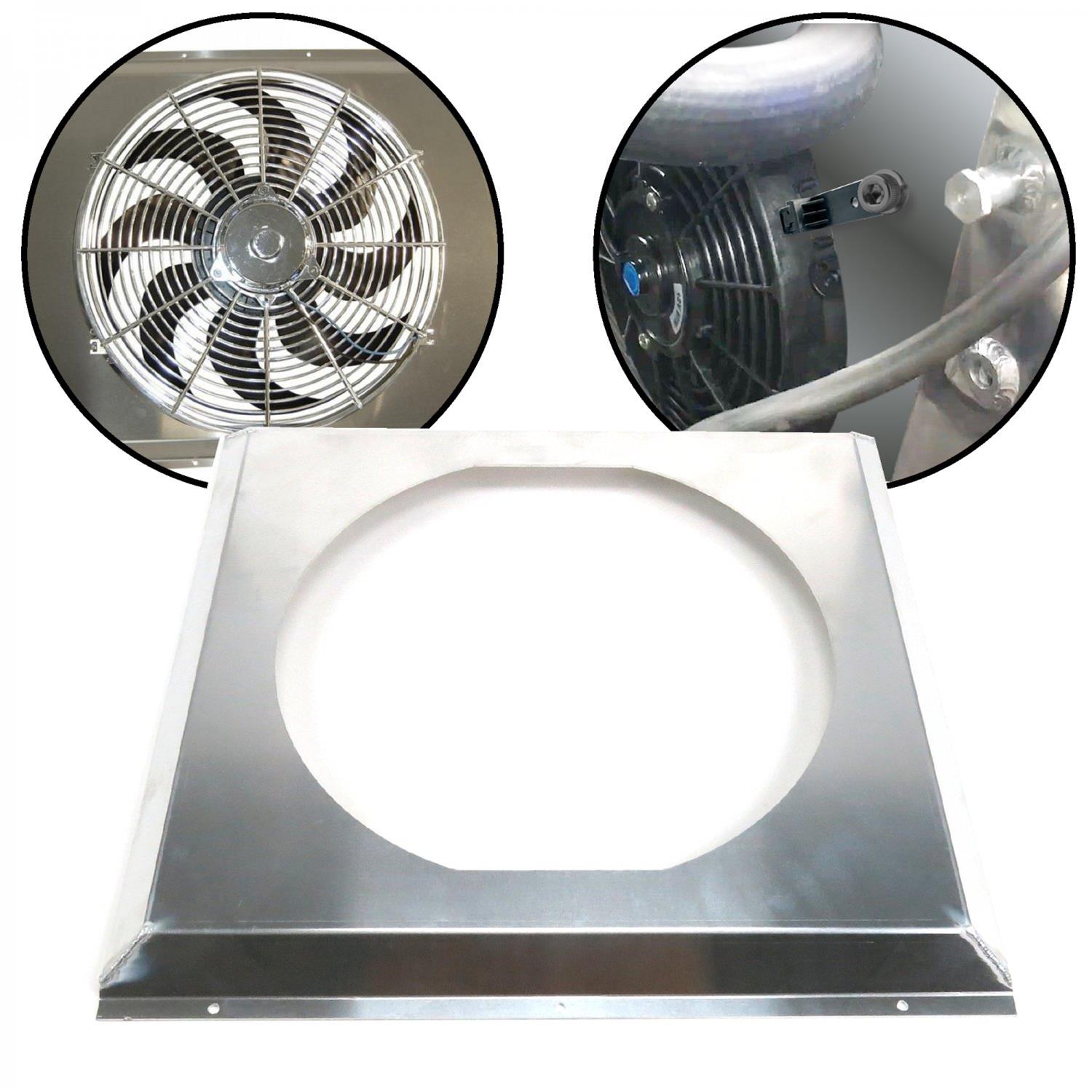 Zirgo ZIRZFF195X20X1 Zirgo Fan Shrouds | Summit Racing