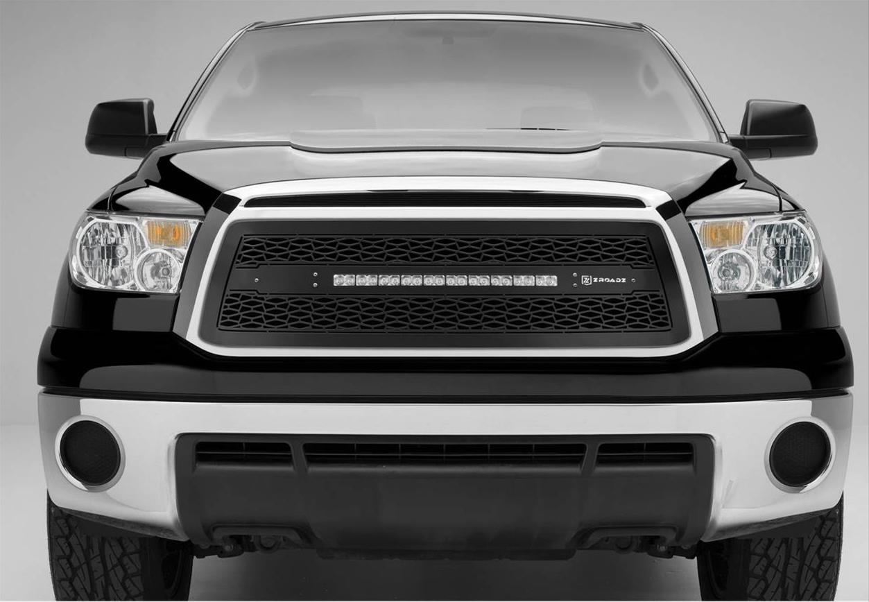 ZROADZ LED Grilles for 2010-2013 TUNDRA - Z319631 Grille Toyota Tundra w 20 In Bar, Black Powder Coated Mild Steel, Includes Wiring Harness