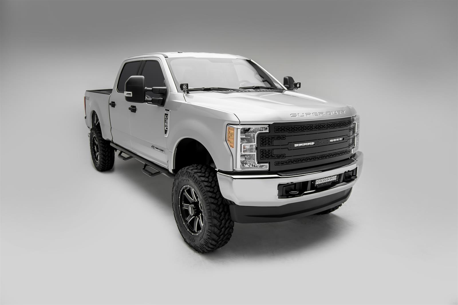 ZROADZ Front Bumper Center LED Light Kits Z325471-KIT 2017 Ford F-250 /350 Lower Mount With 12 inch Bar & Wire Harness thumbnail 3