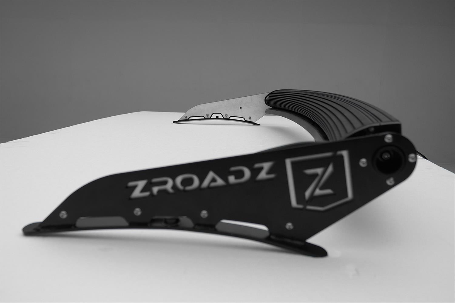 ZROADZ Auxiliary Light Mounting Brackets for 2015-2021 F-150 - Z335731 2015-2016 FORD F150: Front Roof LED Bar Mounts To Mount One 52" Zroadz Straight OR Curved LED Bar or similar style thumbnail 7