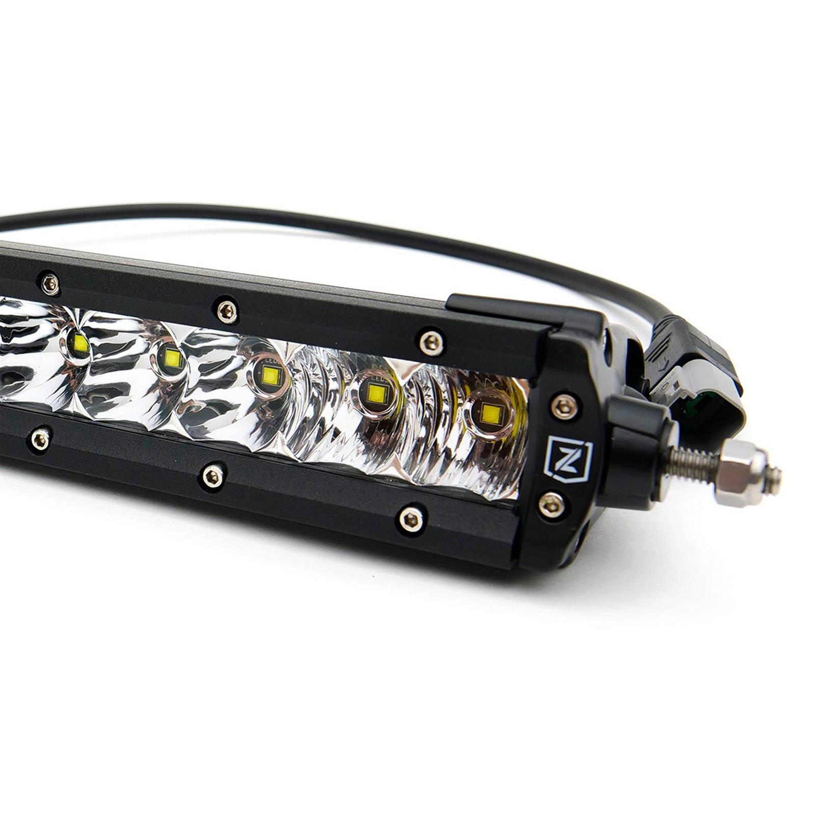 ZROADZ Front Roof LED Light Kits Z335411-KIT Kit with 50 Inch Straight Single Row Slim Bar, Bolt-On, No Drilling Required, Ford, Kit thumbnail 2