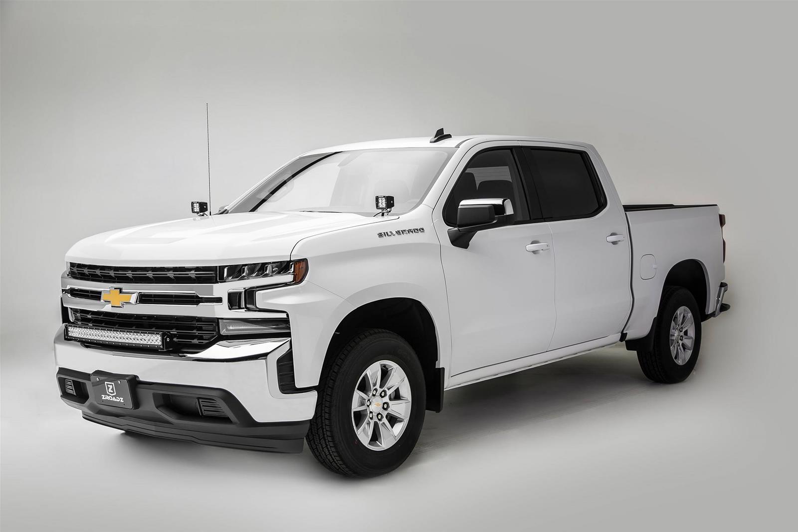ZROADZ Hood Hinge LED Pod Light Brackets for 2019-2022 SILVERADO 1500 - Z362181 Hinge, Bracket thumbnail 4