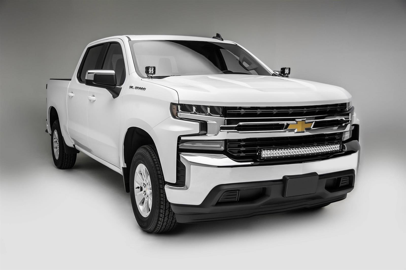 ZROADZ Hood Hinge LED Pod Light Brackets for 2019-2022 SILVERADO 1500 - Z362181 Hinge, Bracket thumbnail 3
