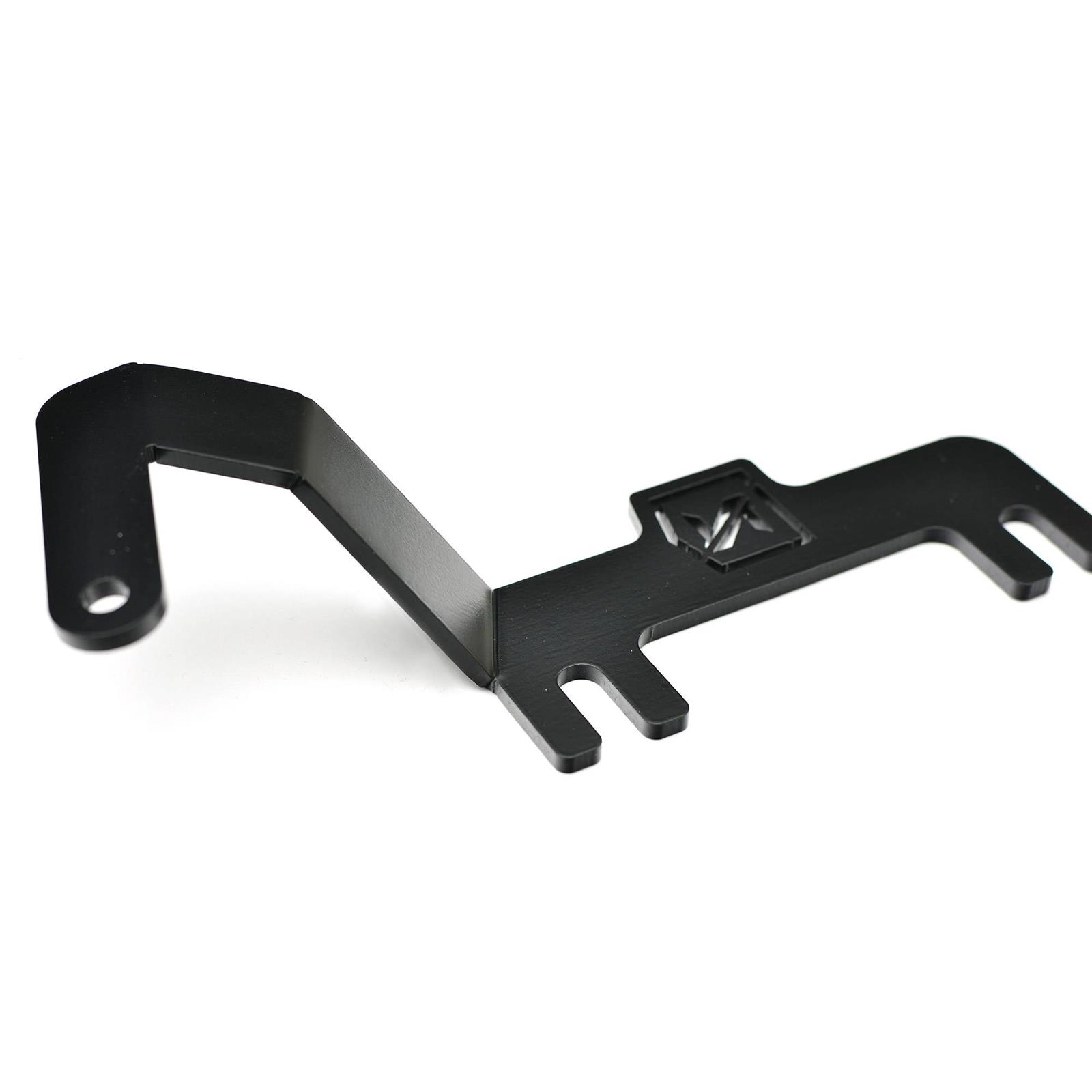 ZROADZ Hood Hinge LED Pod Light Brackets for 2019-2022 SIERRA 1500 - Z362281 Hinge, GMC Bracket, Black, Mild Steel