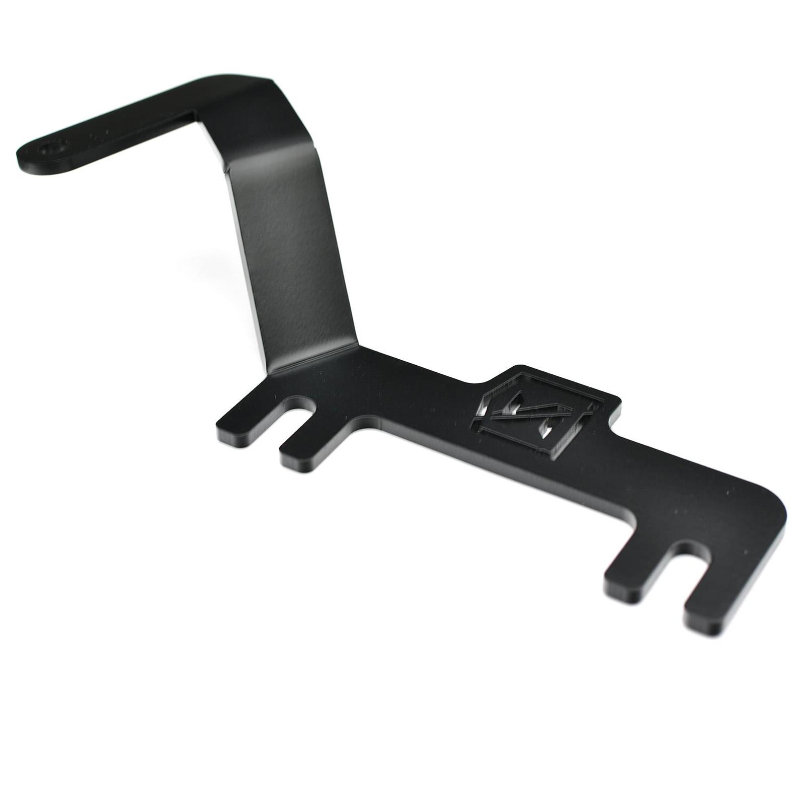 ZROADZ Hood Hinge LED Pod Light Brackets for 2019-2022 SIERRA 1500 - Z362281 Hinge, GMC Bracket, Black, Mild Steel thumbnail 4