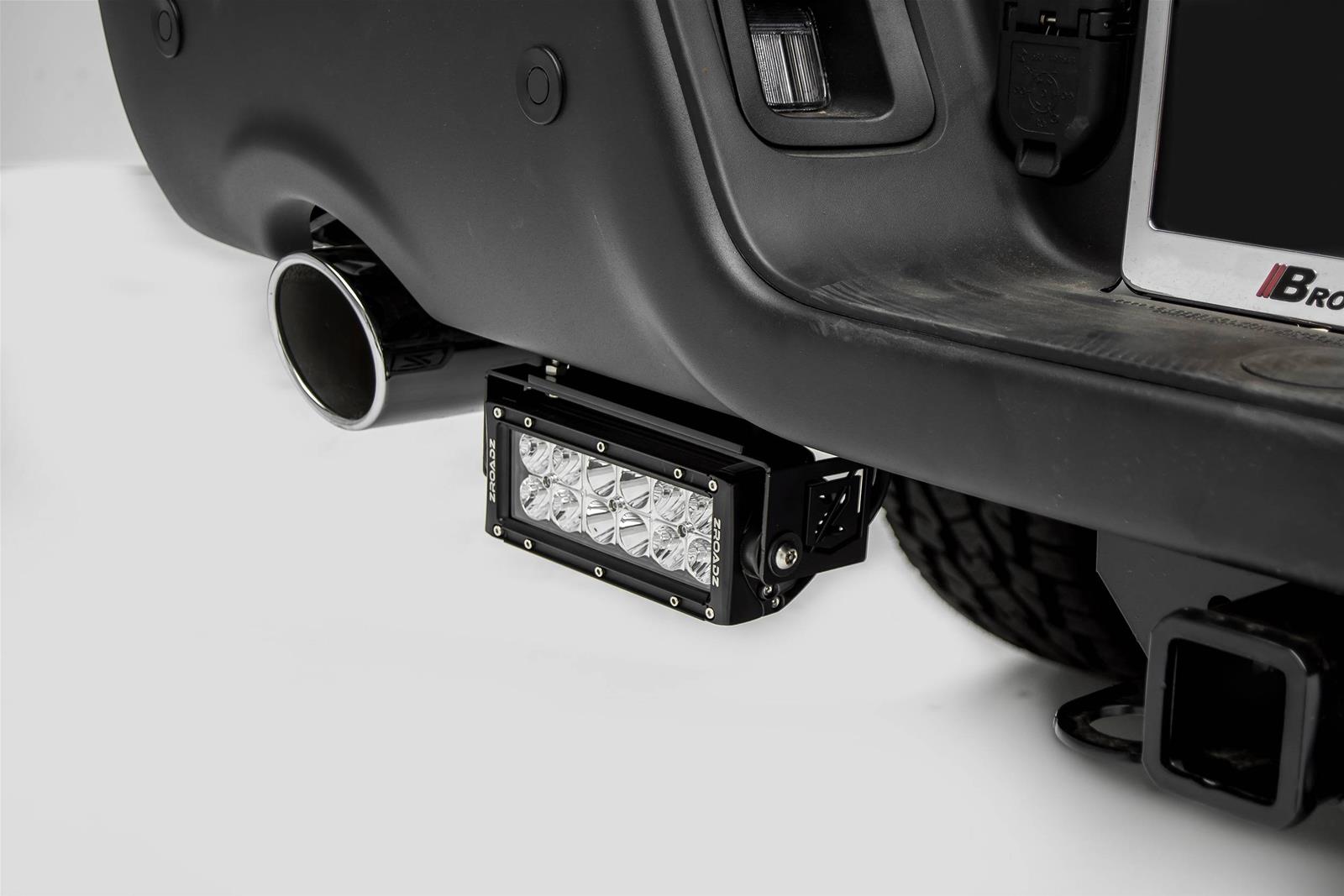 ZROADZ Light Mount Brackets Z384551 Auxiliary mount brackets Rear Rebel Bumper LED Bar Mounts. Only. thumbnail 6