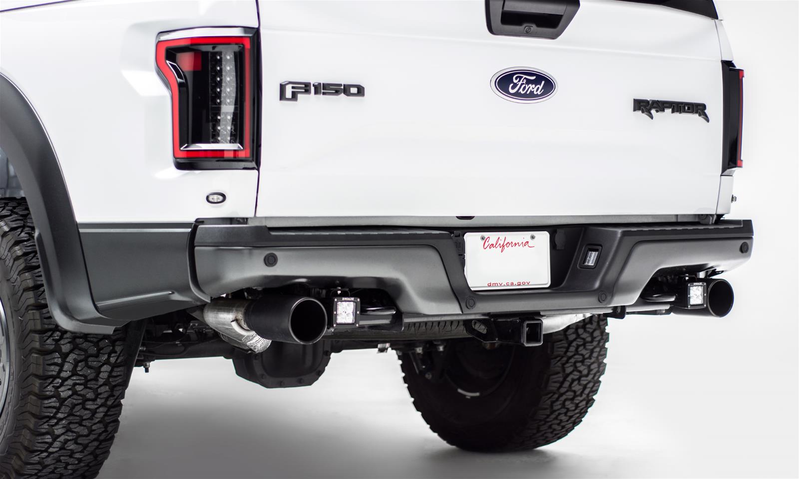 ZROADZ - Bumper Accessories for 2017-2020 F-150 Z385651-KIT 2017 Ford F150 Raptor Rear LED Light Bar Mount KIT Inlcudes (2) 3" LED Cube Lights, Universal Wire Harness Bolt On Easy Install thumbnail 2