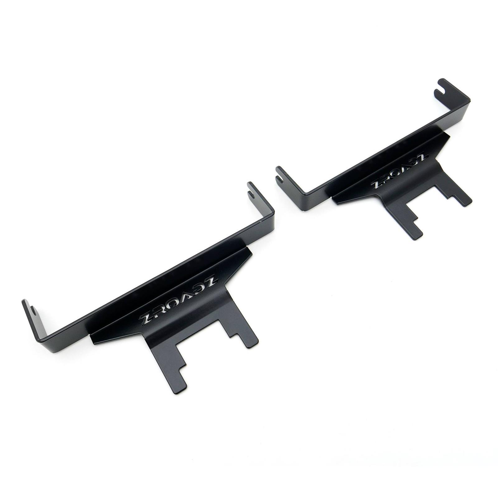 ZROADZ Light Mount Brackets Z394812 Auxiliary mount brackets JEEP Wrangler JK Rear Window Brackets. Hard Top Only. thumbnail 2