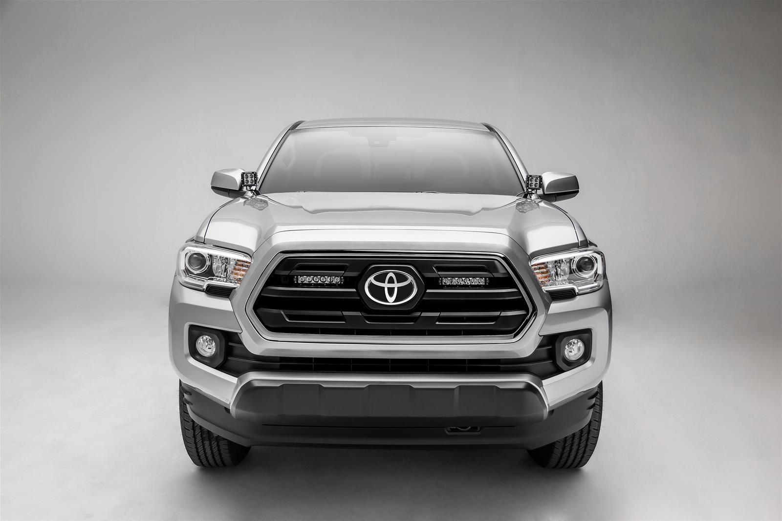 ZROADZ OEM Grille LED Light Kits Z419511-KIT OE Kit, 2018-2018 TOYOTA TACOMA: Main Bar Mounts (Black) – Installs Behind Assembly