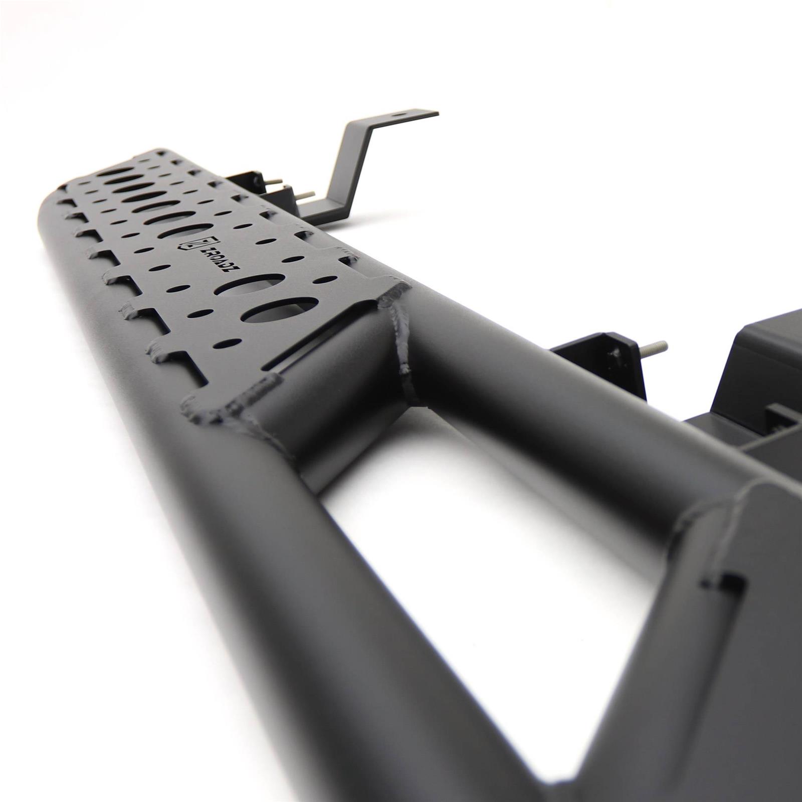 ZROADZ Rock Slider Side Steps for 2021-2022 BRONCO - Z745401 Guards, Sliders, Steel, Black Powdercoated, Bolt-On, No Drilling Required, 4 Door Ford Bronco, Pair thumbnail 3