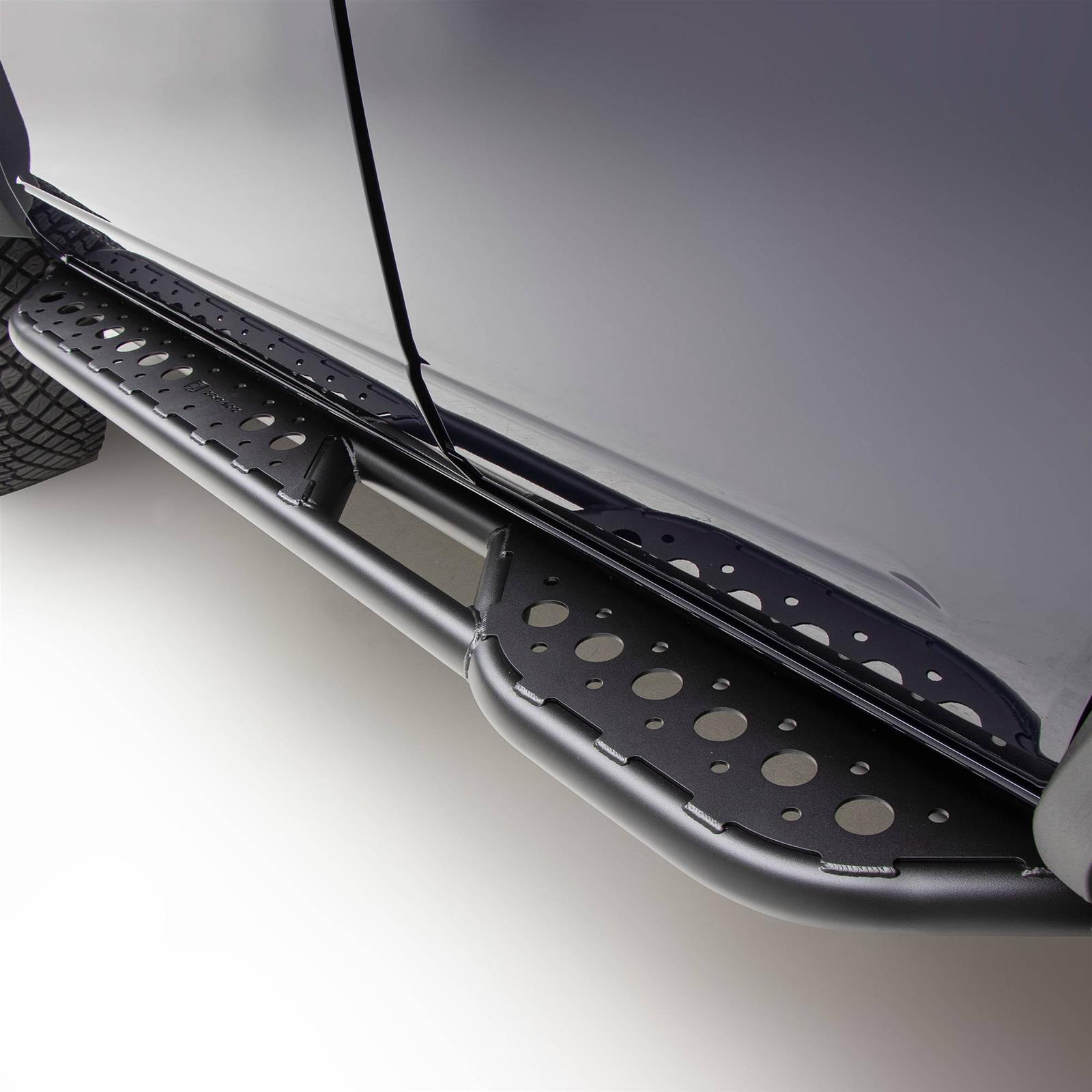 ZROADZ Rock Slider Side Steps for 2021-2022 BRONCO - Z745401 Guards, Sliders, Steel, Black Powdercoated, Bolt-On, No Drilling Required, 4 Door Ford Bronco, Pair thumbnail 2